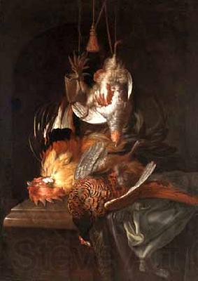 Willem van Aelst Hunting trophies